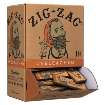 Zig Zag Promo Rolling Papers – 1 1/4 Unbleached 48pk