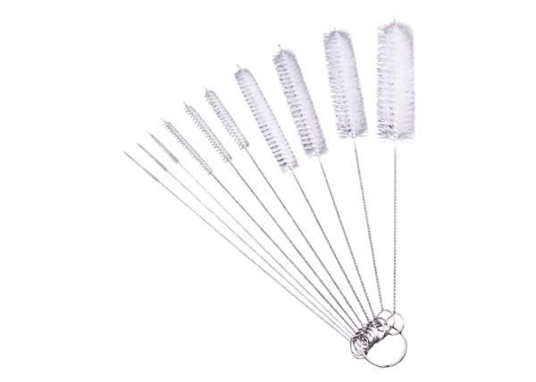 10ct 8" Straw Cleaner Pipe Brushes 10pc Set