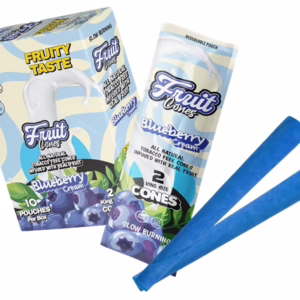Leaf Palm Fruit Cones 10pk – Blueberry Cream