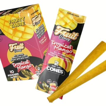 Leaf Palm Fruit Cones 10pk - Tropical Mango