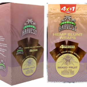 Green Harvest Hemp Blunt Wraps 15pk - Mixed Fruit