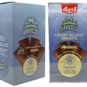 Green Harvest Hemp Blunt Wraps 15pk – Naked