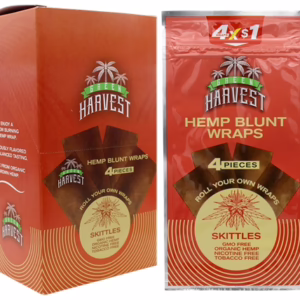 Green Harvest Hemp Blunt Wraps 15pk – Skittles