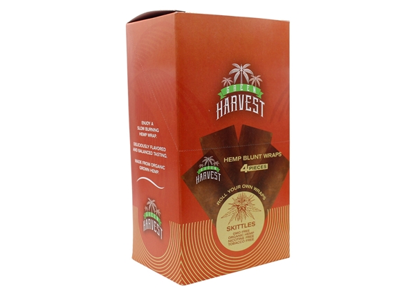 Green Harvest Hemp Blunt Wraps 15pk – Skittles