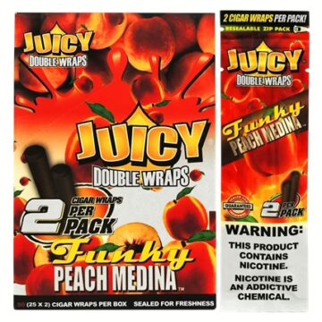 Juicy Double Wraps - Funky Peach Medina