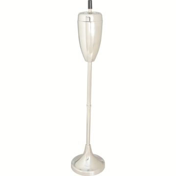 24" Chrome Standing Spinning Ashtray