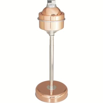 24" Rose Gold Telescopic Ashtray with Lighter