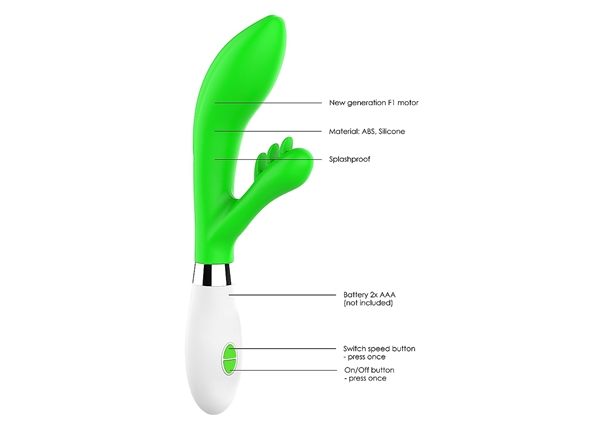 Luminous Agave - Ultra Soft Silicone Vibrator