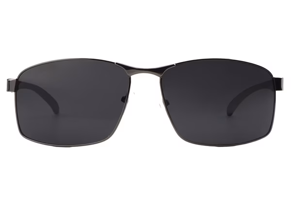 12ct Aluminum Aviator Sunglasses with Spring Hinge RAM26