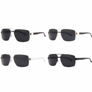 12ct Aluminum Aviator Sunglasses with Spring Hinge RAM27