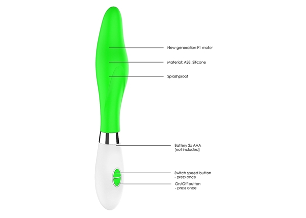 Luminous Athamas – Ultra Soft Silicone Vibrator – 10 Speeds