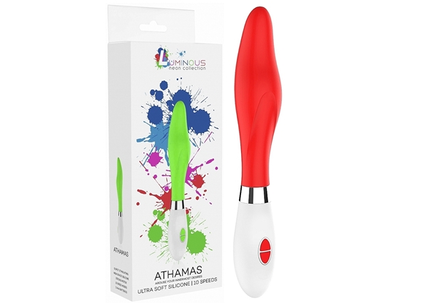 Luminous Athamas – Ultra Soft Silicone Vibrator – 10 Speeds