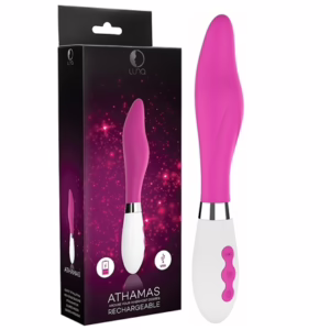 Luna Athamas Rechargeable Silicone Vibrator - Pink
