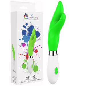 Luminous Athos - Ultra Soft Silicone - 10 Speeds - Green