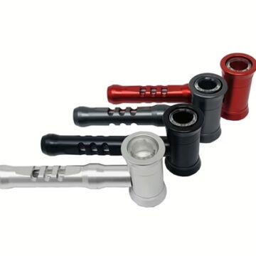 Chromium Crusher Gavel Shaped CNC Hand Pipe