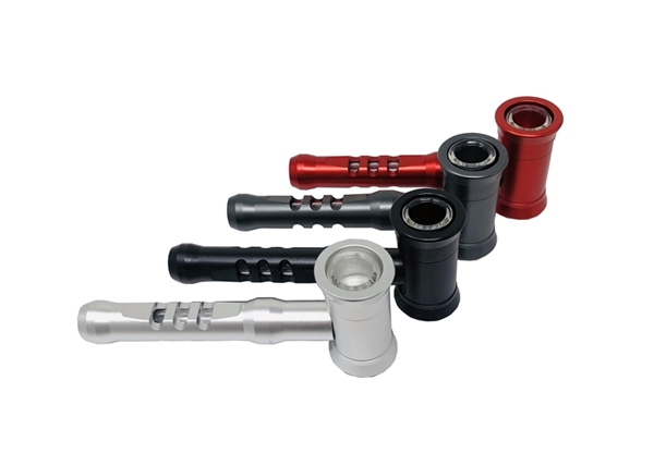 Chromium Crusher Gavel Shaped CNC Hand Pipe