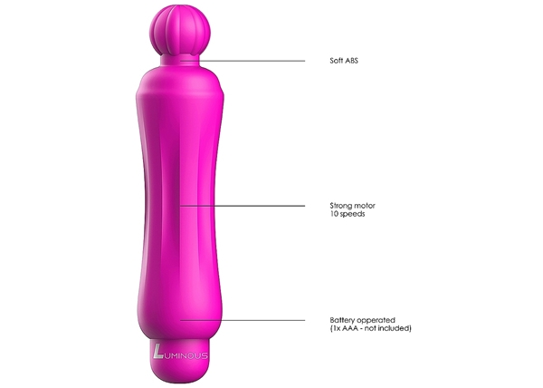 Demi - ABS Bullet With Silicone Sleeve - Fuchsia