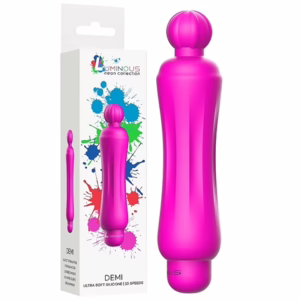Demi - ABS Bullet With Silicone Sleeve - Fuchsia