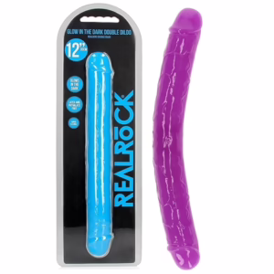 Realrock Double Dong Glow in the Dark - 12"