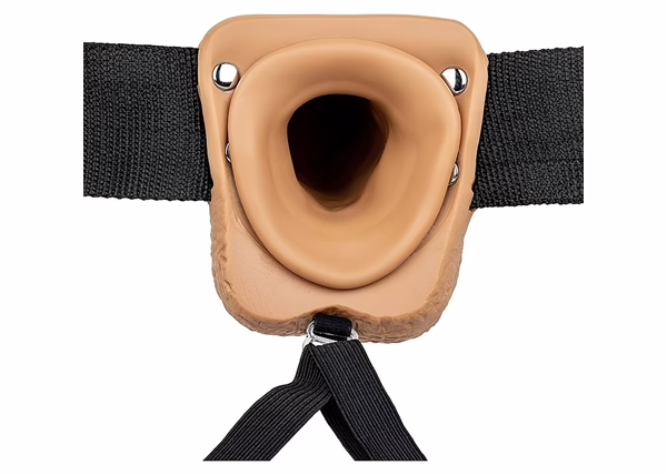 Hollow Strapon with Balls - 9" - Image 5