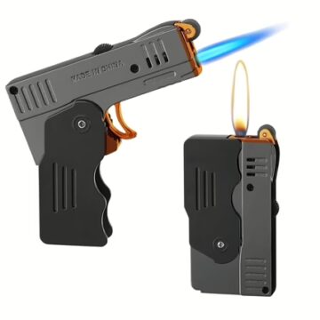 Novelty Lighters - Transformers Double Fire Gun Style Pistol