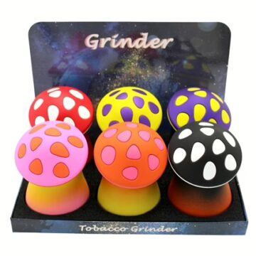 Chromium Crusher Mushroom Grinders 6pk