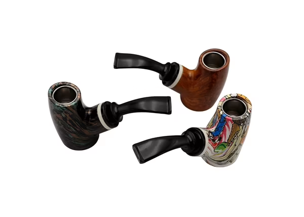 Nirvana Elegant Wood Look Pipe Set 6pk
