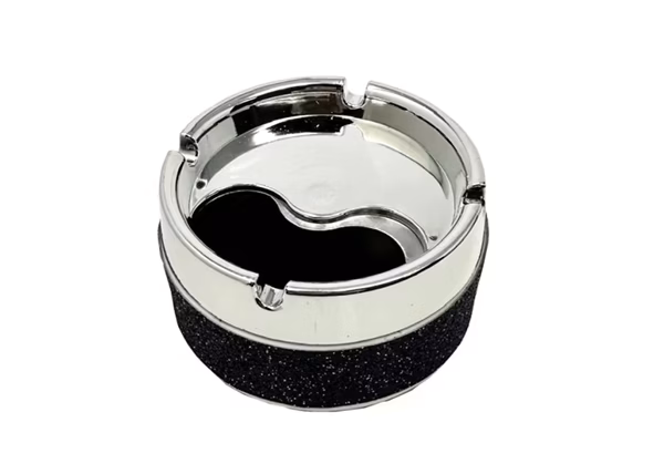Twist Lid Glitter Ashtray 6pk