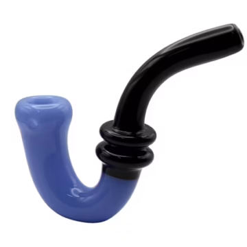 4ct 6" Maria Ring Two Tone Sherlock Hand Pipe