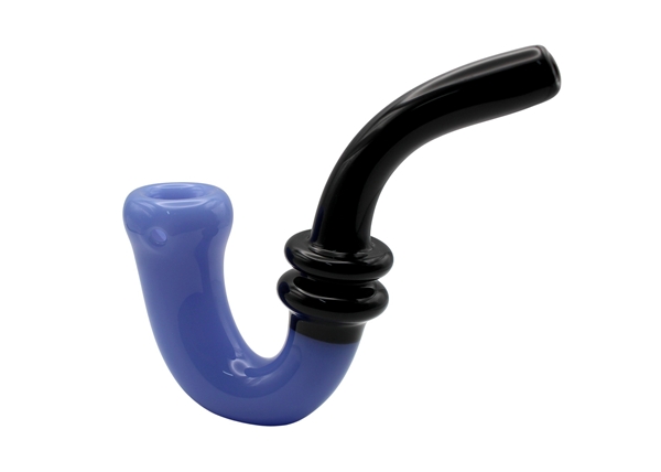 4ct 6" Maria Ring Two Tone Sherlock Hand Pipe