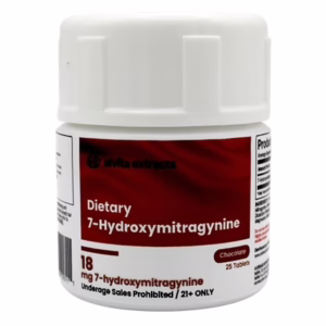 Alvita Extracts 18mg 7-OH – Chocolate – 25-Tablet