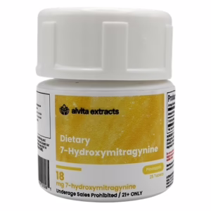 Alvita Extracts 18mg 7-OH – Pineapple – 25-Tablet