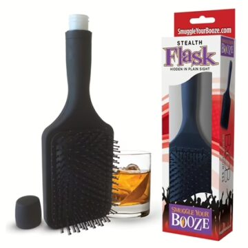 Smuggle Your Booze Brush Flask