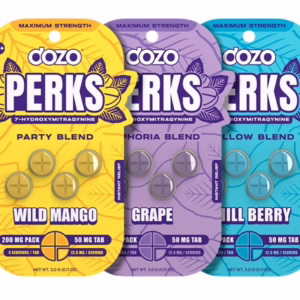 Dozo Perks 7-OH 50mg 4-Tablets