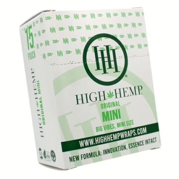 High Hemp Herbal Wraps 15pk - Original Mini