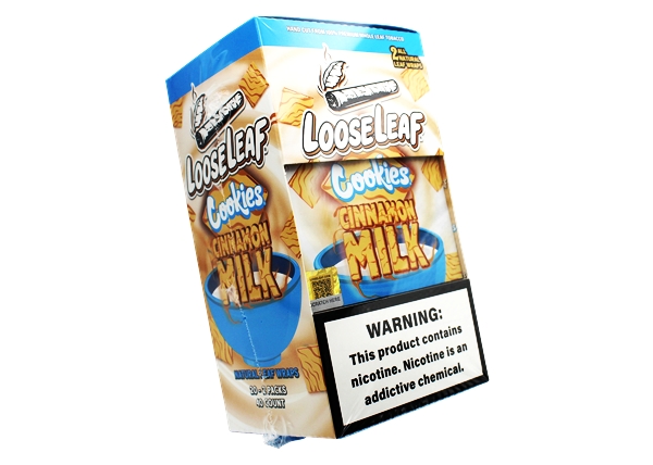 LooseLeaf – Cookies X Cinnamon Milk 2x20pk Wraps