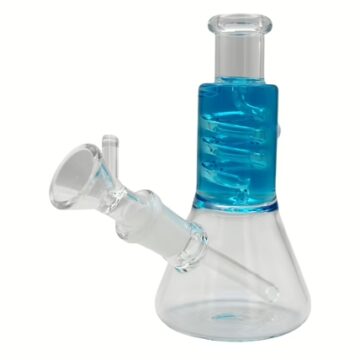 5" Mini Freezable Coil Glycerin Water Pipe