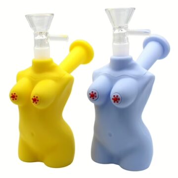 5ct 5" Naked Lady Silicone Water Pipe
