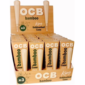 OCB Bamboo Cones – King Size 32pk