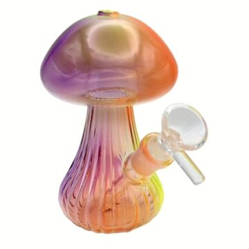 5" Prismatic Mushroom Water Pipe