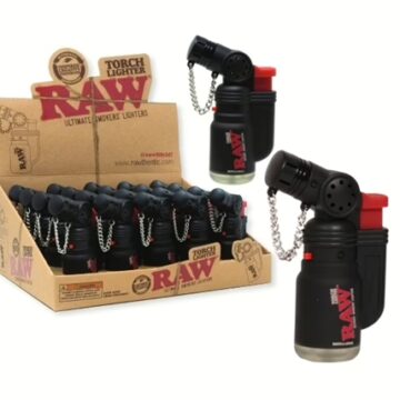Raw Ultimate Smokers' Torch Lighter 20pk