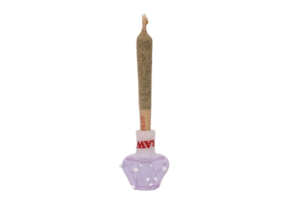 RAW Glass Mushroom Cone Holder
