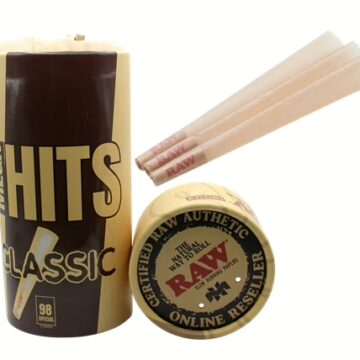 Mega Hits RAW Classic Mini Bulk Cones – 98 Special 100pk