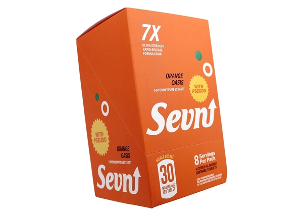 Sevn Orange Oasis 30mg 7-OH 4-Tablets