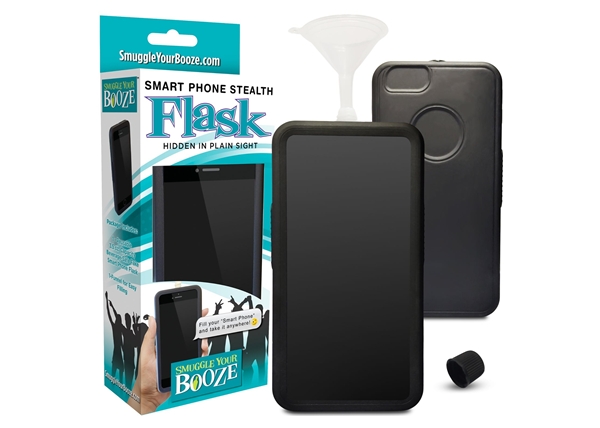 Smuggle Your Booze Smart Phone Stealth Flask