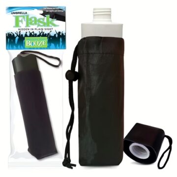Smuggle Your Booze Umbrella Stealth Flask
