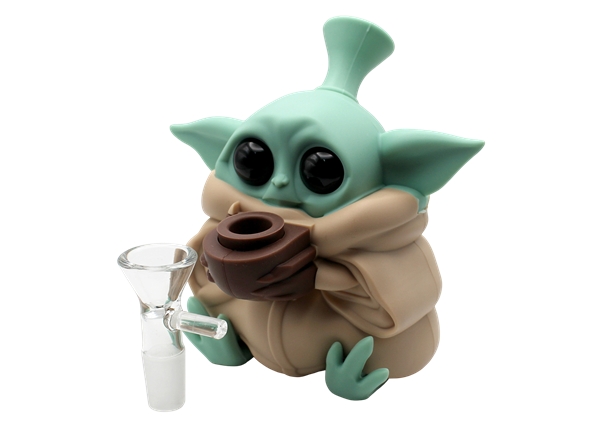 Baby Yoda Grogu Water Pipe