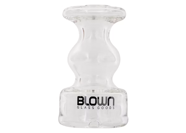 Blown Glass Puffco Peak Dry Attachment - Apex
