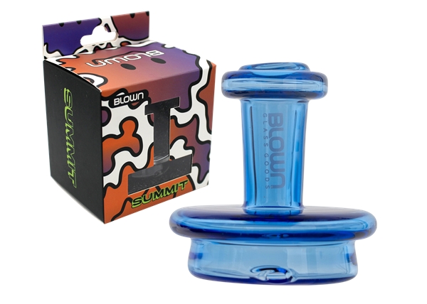 Blown Glass Puffco Peak Dry Attachment - Summit