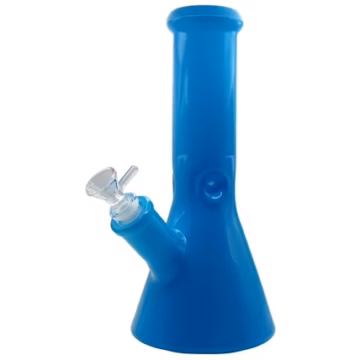 10" Blue Jade Beaker Water Pipe